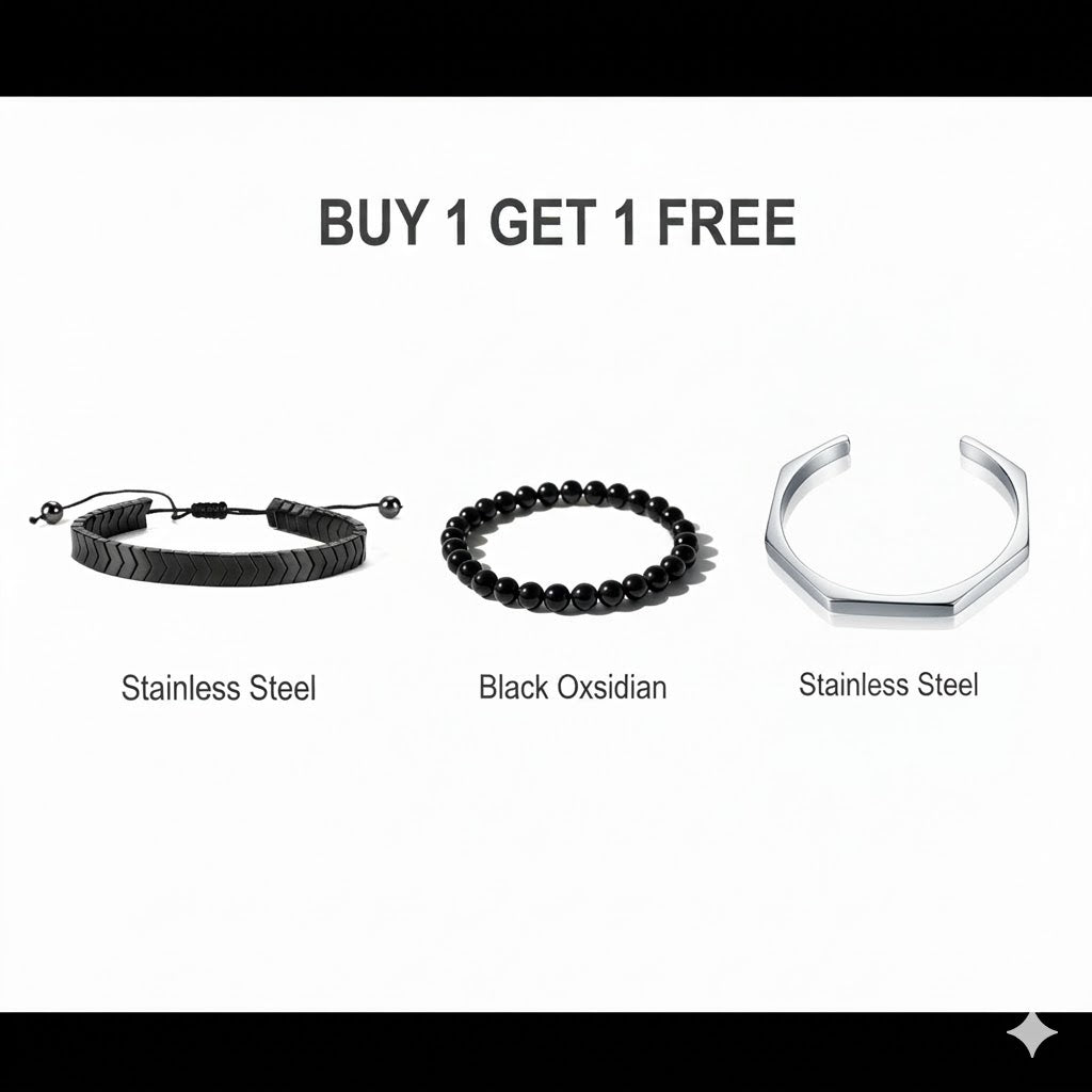 HAXA STEEL   +ERROW BRACELET