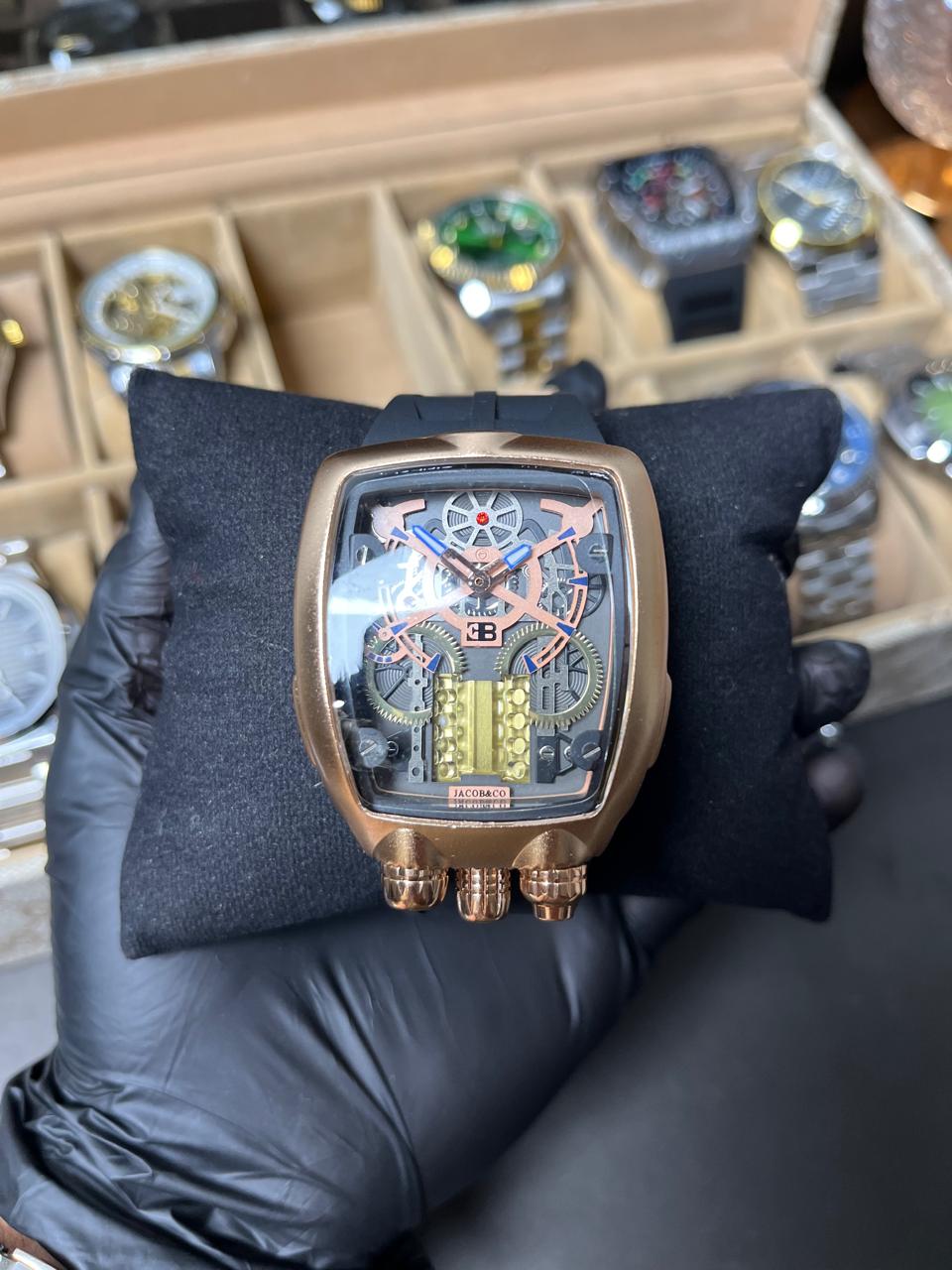 Jacob & Co. Bugatti Chiron Tourbillon.