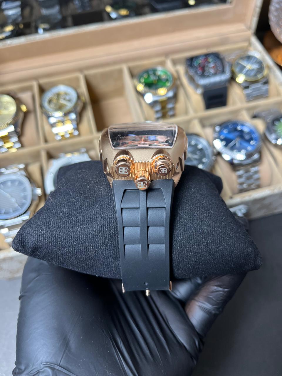 Jacob & Co. Bugatti Chiron Tourbillon.