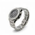 SIGNATURE_WATCH Luxury Silver Chronograph – Integrated Steel Edition