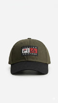 SIGNATURE-Italian Heritage Curved Brim Cap – Olive & Black
