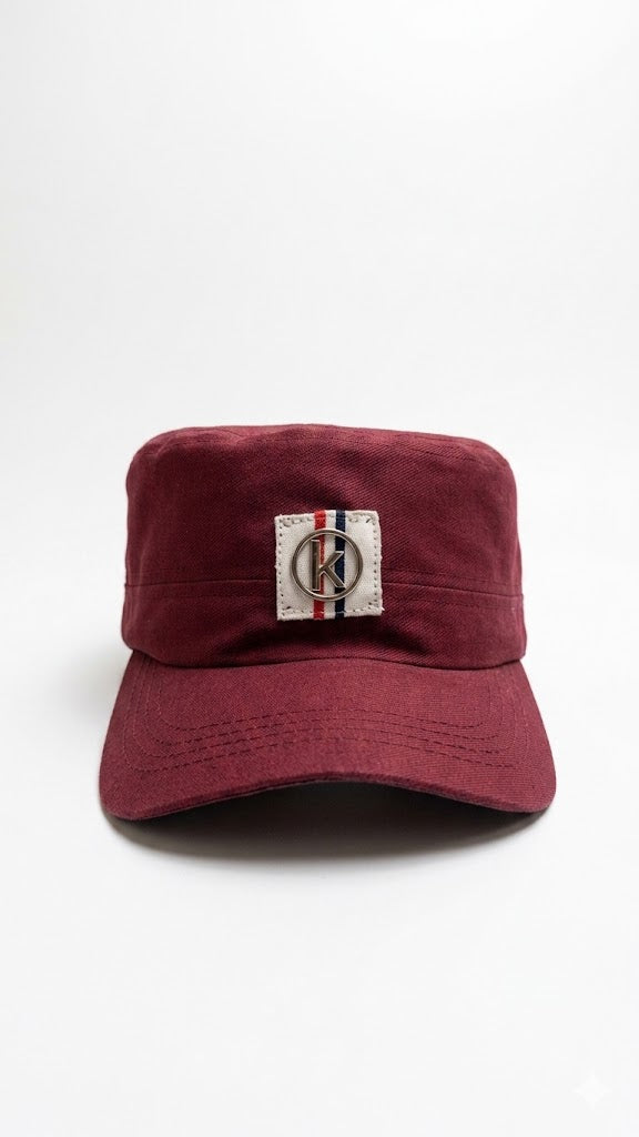 SIGNATURE_Urban Heritage Cadet Cap – Maroon Edition