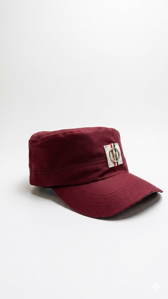 SIGNATURE_Urban Heritage Cadet Cap – Maroon Edition