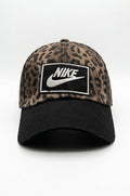 SIGNATURE_ Leopard Print Baseball Cap